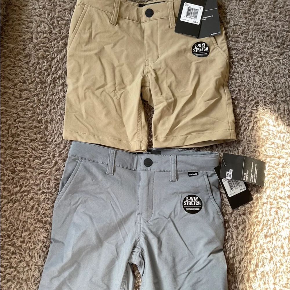 NWT boys Hurley (Nike Dri-fit) golf shorts